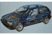 FIAT Tipo 1.6 I.E. SX (1993-1996)